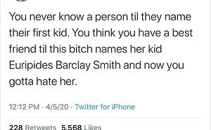 “No Name Is Safe”: 40 Of The Funniest Posts About Unconventional Baby Names, As Shared In This Dedicated Online Group
