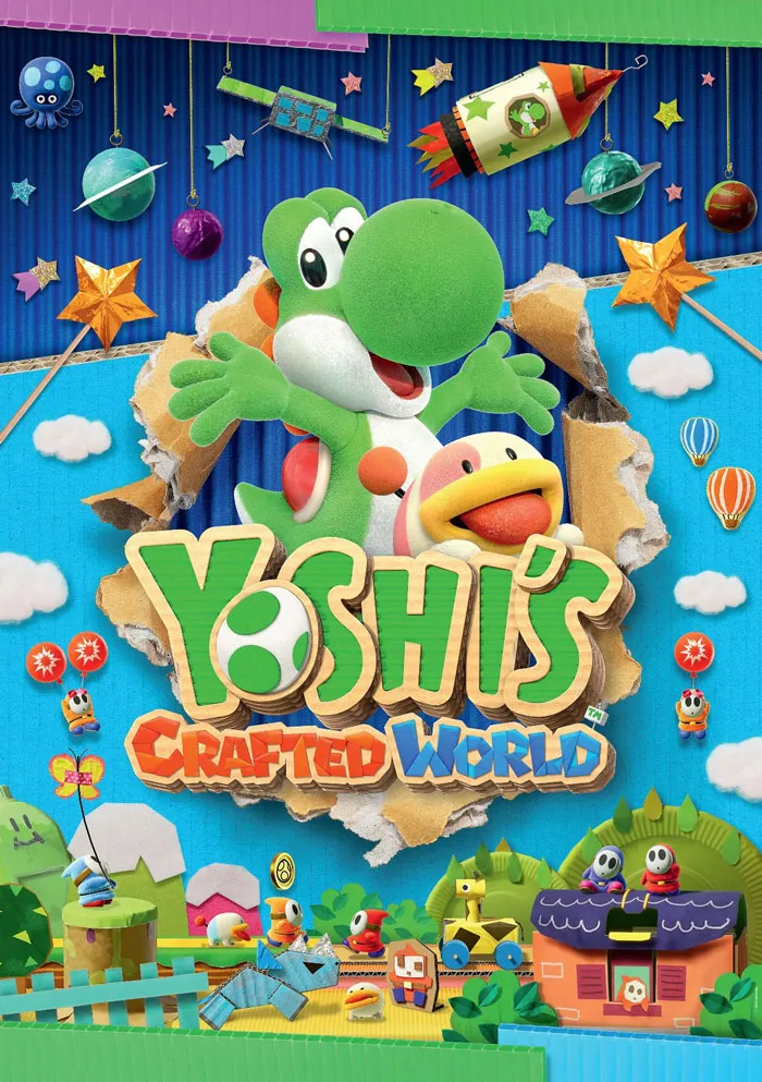 Yoshi's Crafted World video game poster