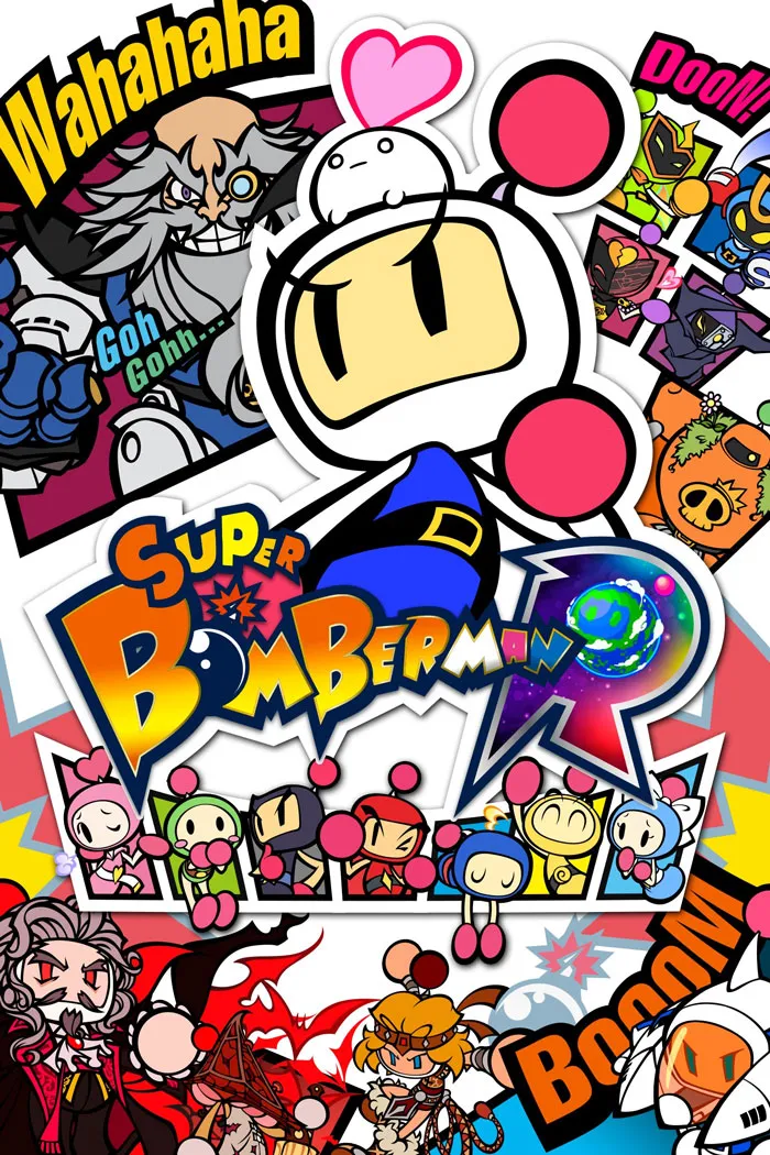 Super Bomberman R video game poster