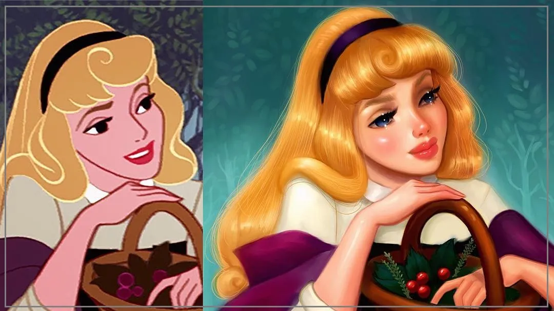 An Artist Showed How Disney Princesses Would Look If They Were Drawn Today