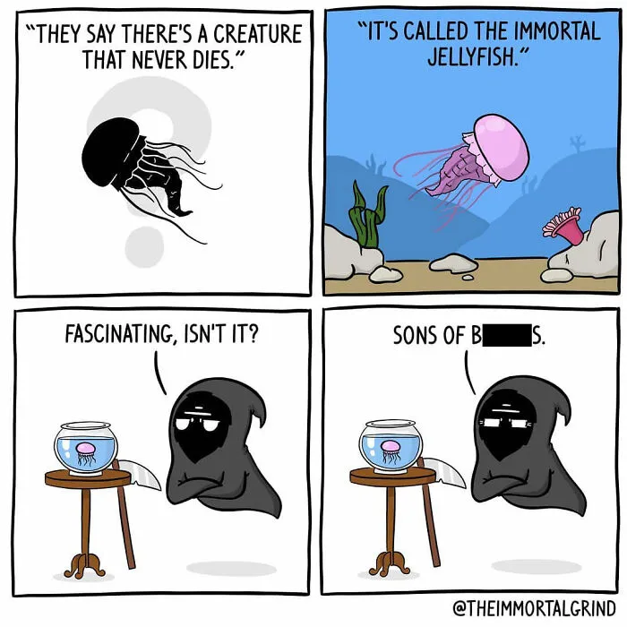 Artist Create  Comics About The Afterlife And Death (New Pics)