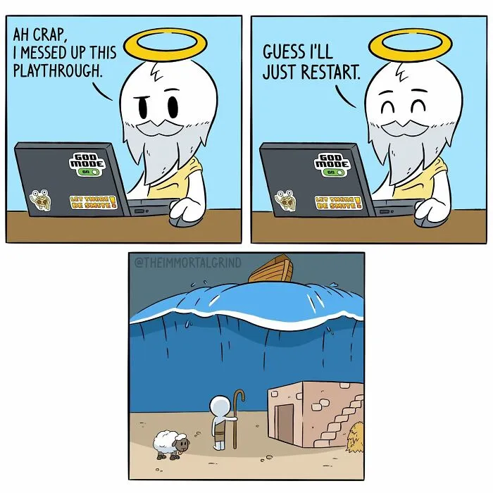 Artist Creates Funny Comics About Situations In The Daily Life Of The Afterlife (40 New Pics)