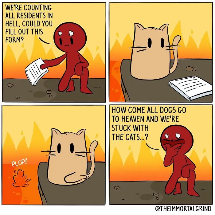 Artist Creates Funny Comics About Situations In The Daily Life Of The Afterlife (40 New Pics)