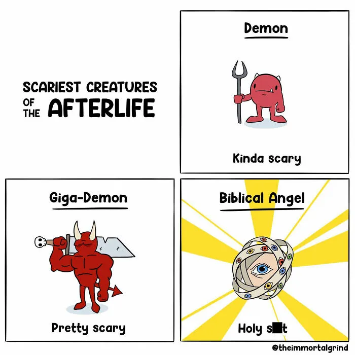 Artist Creates Funny Comics About Situations In The Daily Life Of The Afterlife (40 New Pics)