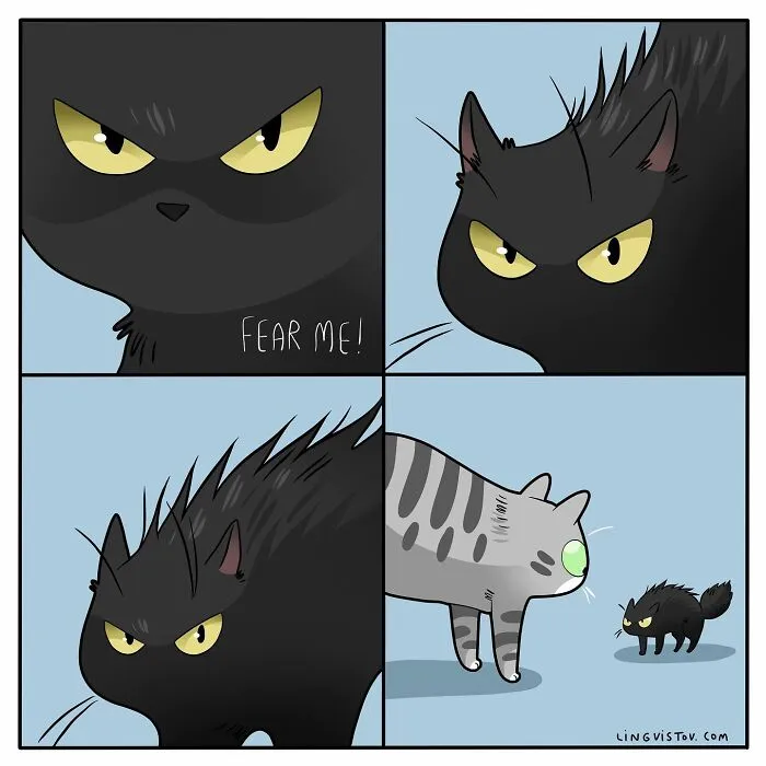 Artist Illustrates Funny Realities Of Living With A Cat (35 New Comics)