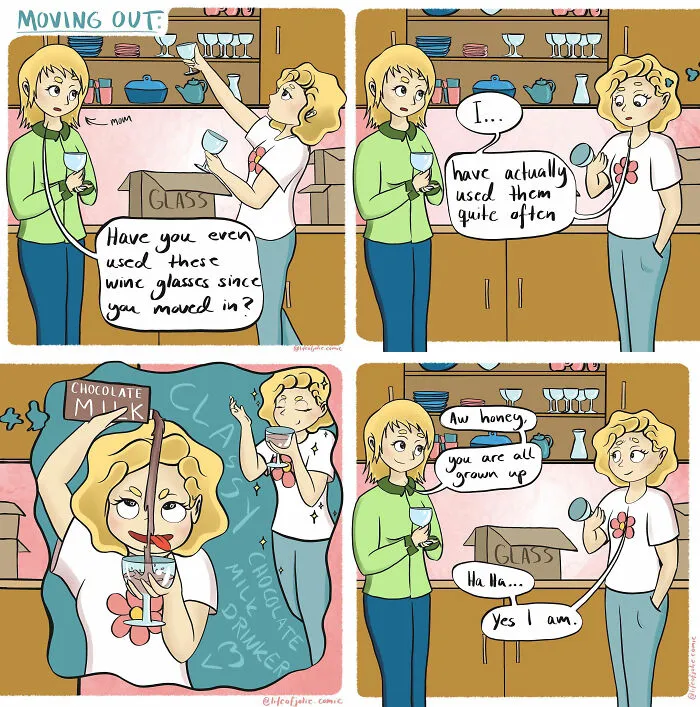 Norwegian Artist Creates Fun And Relatable Comics Featuring A Girl Trying To Find Her Way In Adult Life (30 New Pics)