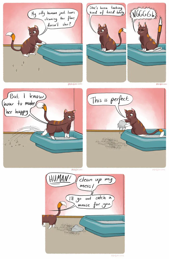 Norwegian Artist Creates Fun And Relatable Comics Featuring A Girl Trying To Find Her Way In Adult Life (30 New Pics)