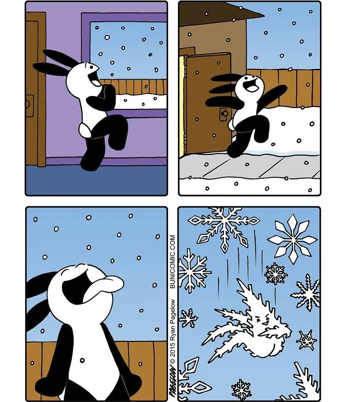 25 Cómics que son divertidos, tristes y retorcidos, todo a la vez, creados por Buni (nuevas imágenes)