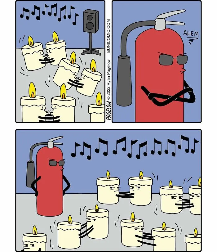 25 Cómics que son divertidos, tristes y retorcidos, todo a la vez, creados por Buni (nuevas imágenes)