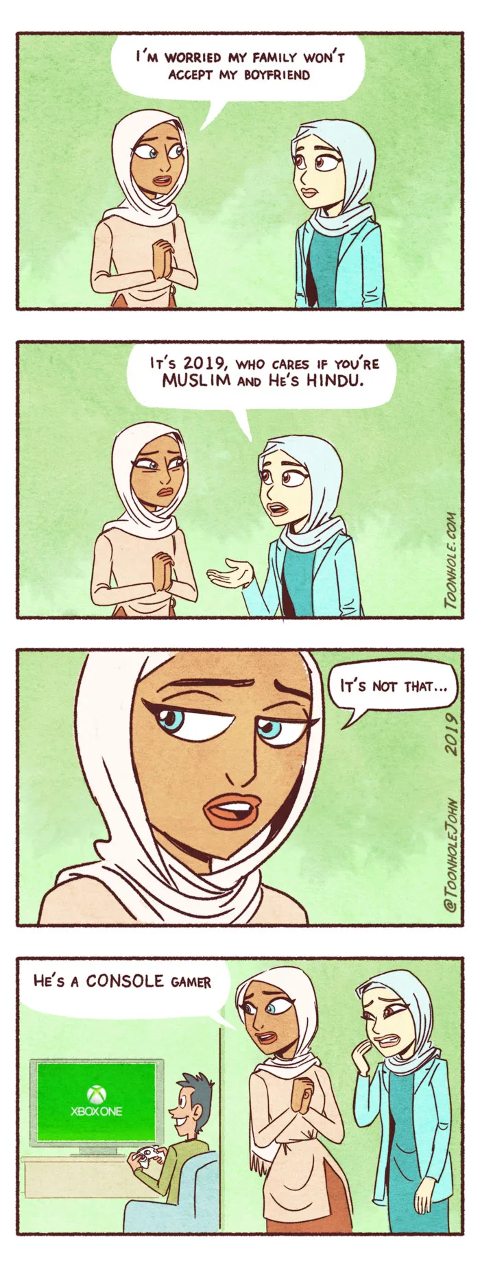 Dark And Unexpected Twists: 50 Comics By ToonHole John