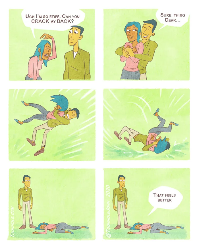 Dark And Unexpected Twists: 50 Comics By ToonHole John