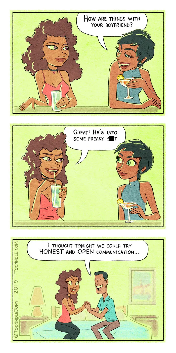 Dark And Unexpected Twists: 50 Comics By ToonHole John