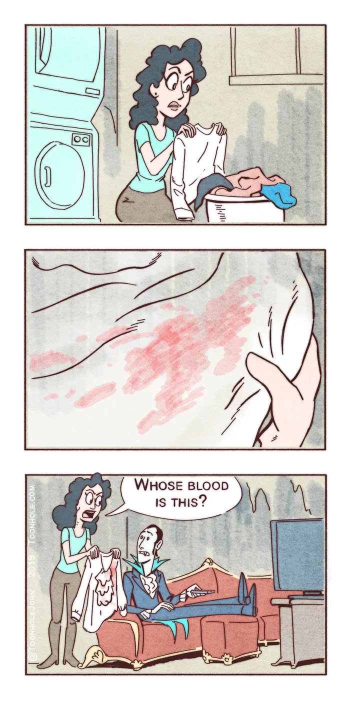 Dark And Unexpected Twists: 50 Comics By ToonHole John