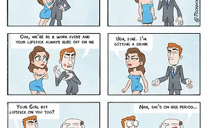 Dark And Unexpected Twists: 50 Comics By ToonHole John