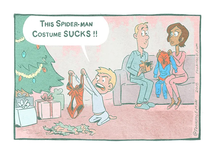 Dark And Unexpected Twists: 50 Comics By ToonHole John