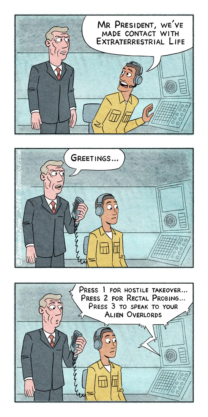 Dark And Unexpected Twists: 50 Comics By ToonHole John