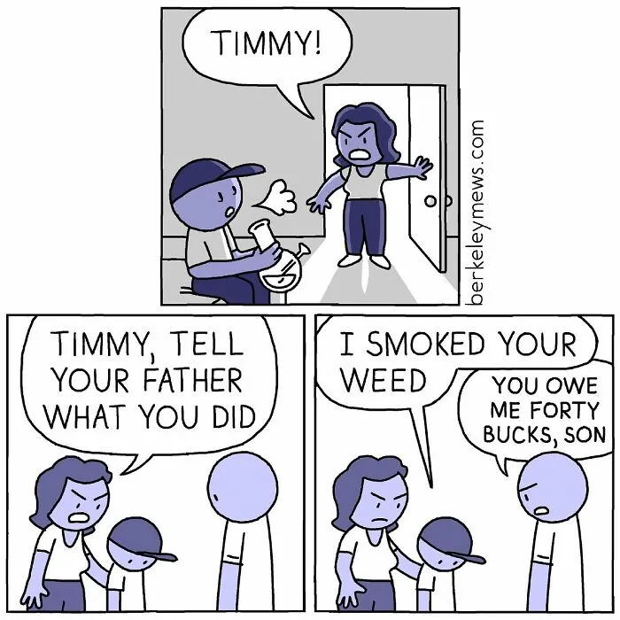 Here Are 30 New Seemingly Innocent Comics That Take A Dark Turn By Berkeley Mews