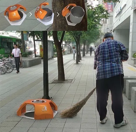 Cesto de basura por Moonjoo Jo de la Universidad de Dongseo