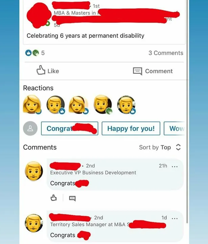 35 Screenshots Of The Entitled And Delusional Side Of LinkedIn, As Shared On This Instagram Page