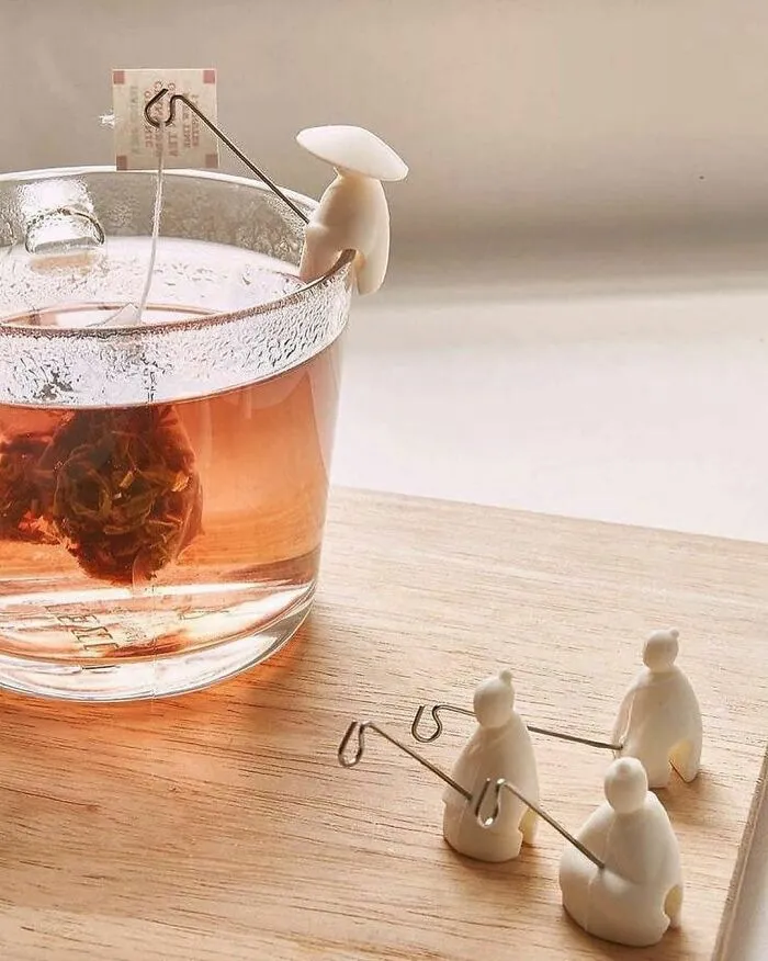 Sostenedores de bolsitas de té Jiang Taigong