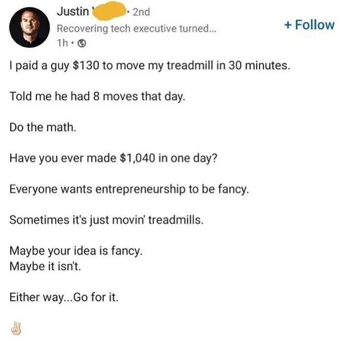 35 Screenshots Of The Entitled And Delusional Side Of LinkedIn, As Shared On This Instagram Page