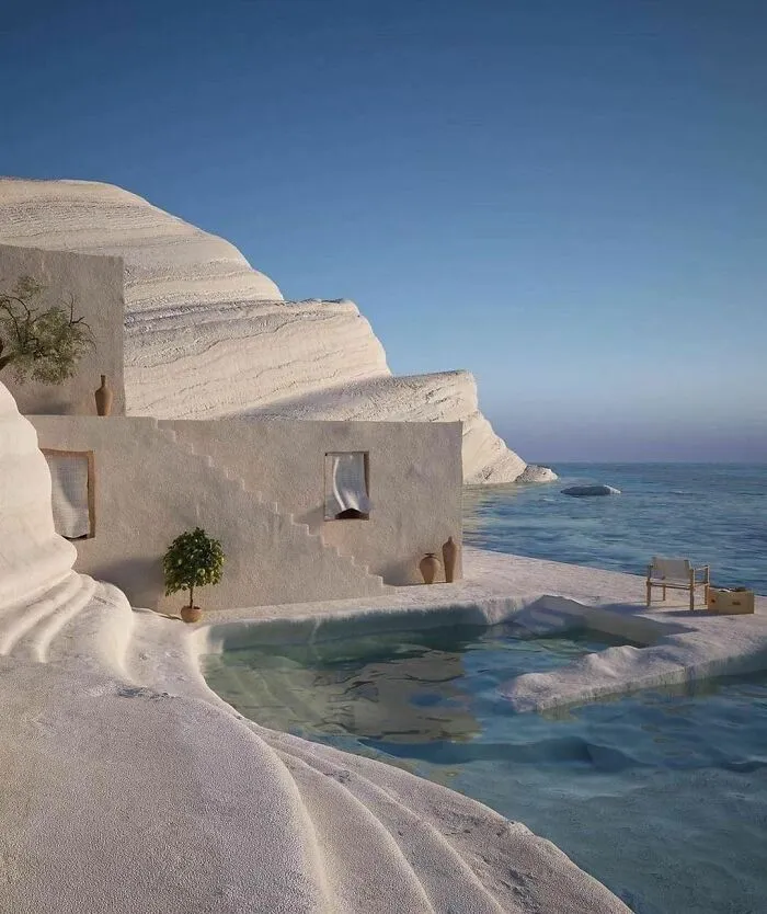 Villa Saraceni Scala Dei Turchi Designed By Creamatelier And Charlottetaylr
