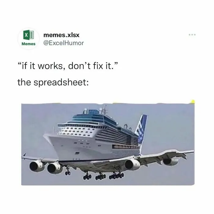 The "Excel Humor" Instagram Page Shares 35 Humorous And Relatable Posts