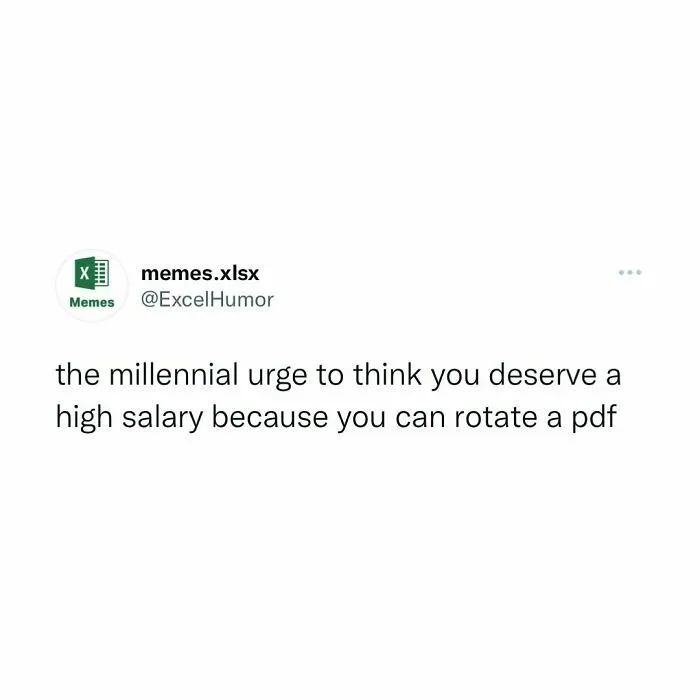 The "Excel Humor" Instagram Page Shares 35 Humorous And Relatable Posts