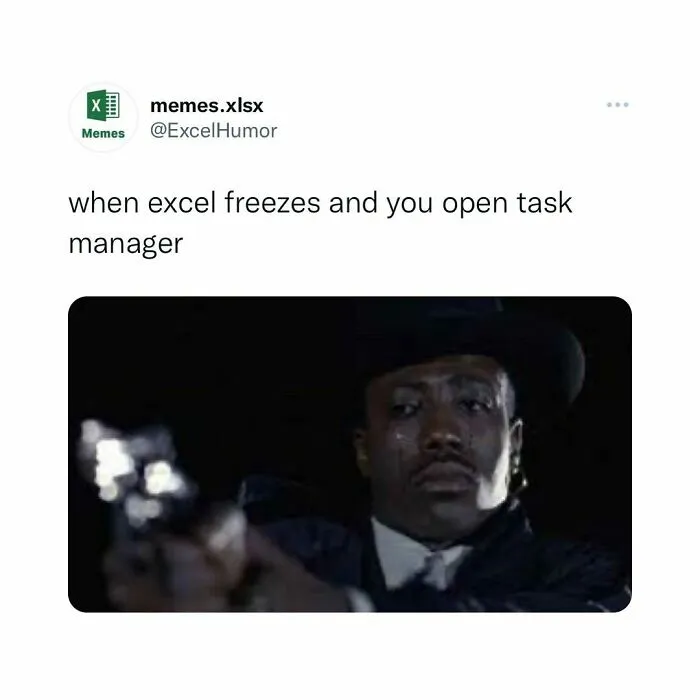 The "Excel Humor" Instagram Page Shares 35 Humorous And Relatable Posts