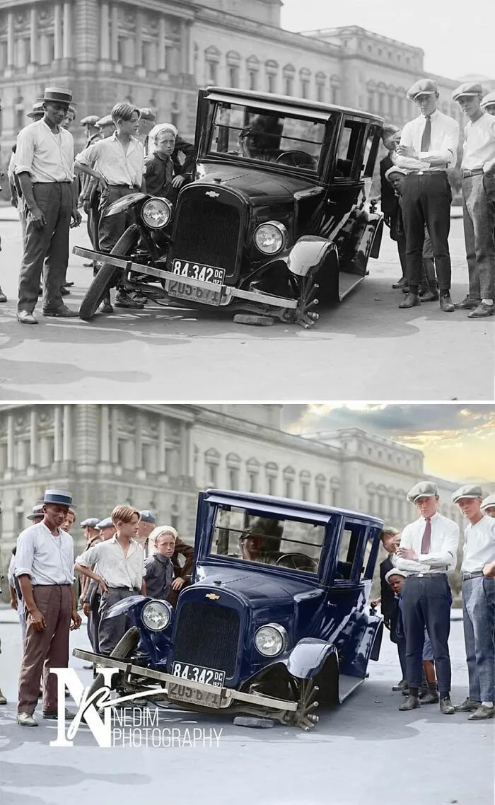Chevrolet - Broken Wheel In Dc 1923