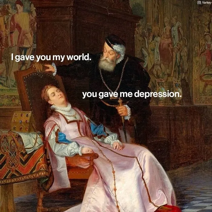 35 Funny Contemporary Edits Of Classical Art By Varkey