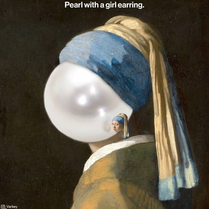 35 Funny Contemporary Edits Of Classical Art By Varkey