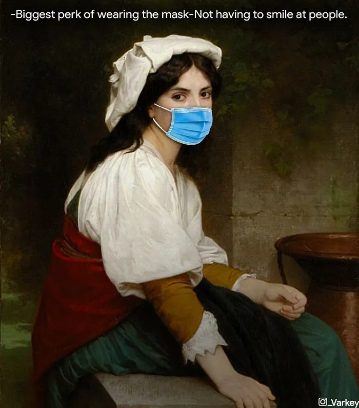 35 Funny Contemporary Edits Of Classical Art By Varkey