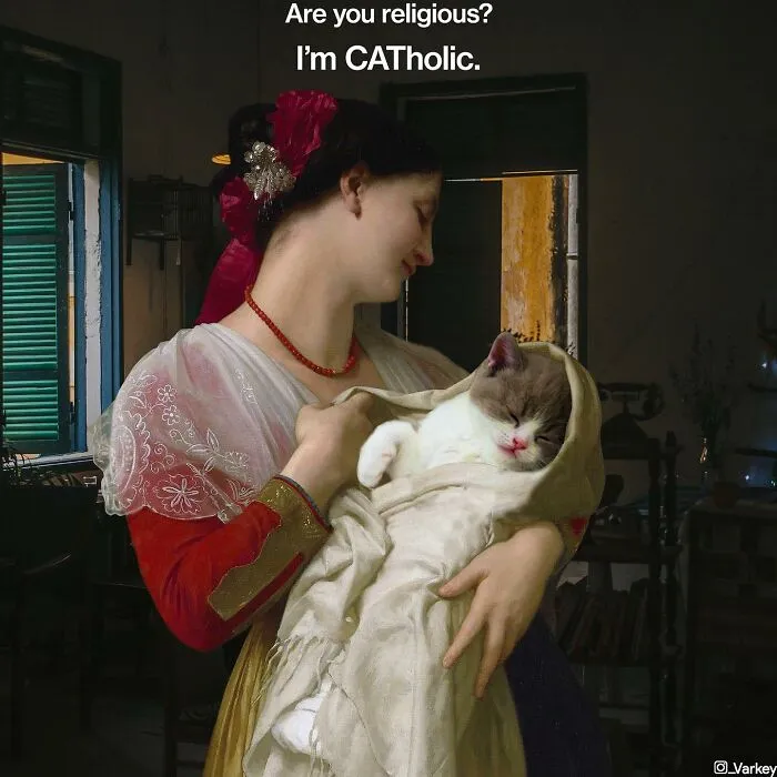 35 Funny Contemporary Edits Of Classical Art By Varkey
