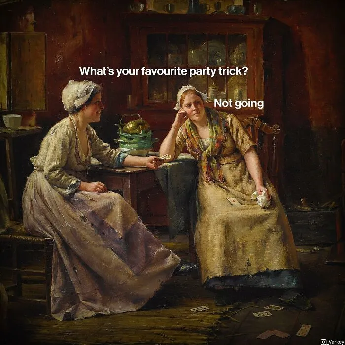 35 Funny Contemporary Edits Of Classical Art By Varkey