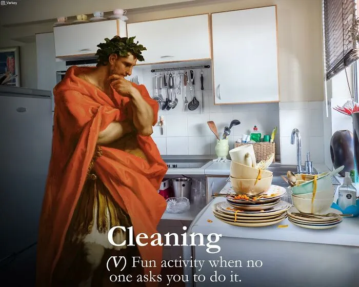 35 Funny Contemporary Edits Of Classical Art By Varkey