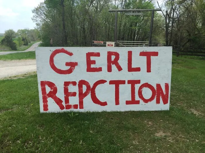 Never Forgot Seeing This Years Ago. Redneck Wedding Ftw?!