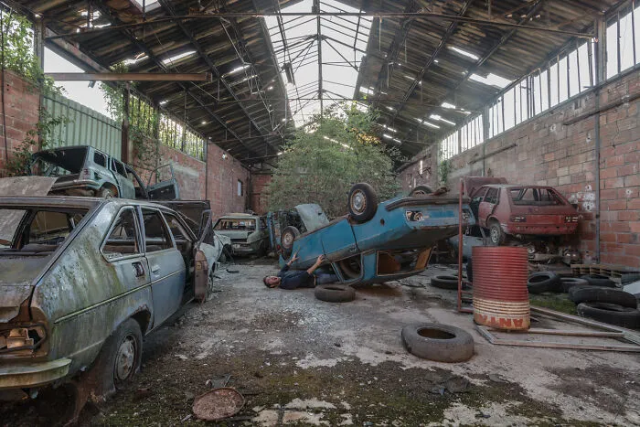 During Abandoned Place Exploration, I Take Selfies To Keep A Little Memory, And Here Are 30 Images Taken Over The Last 11 Years