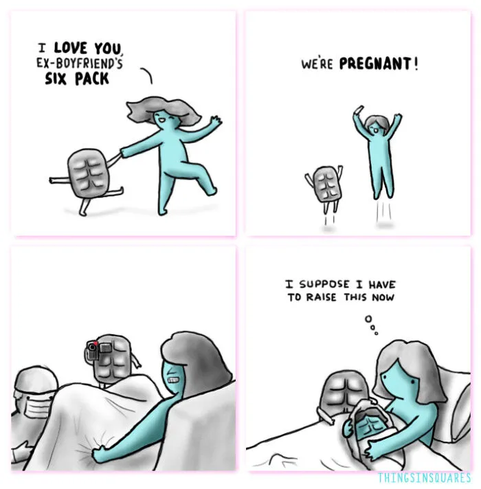 Dark Humor Comics With Unexpected Twists By Things In Squares (New Pics)