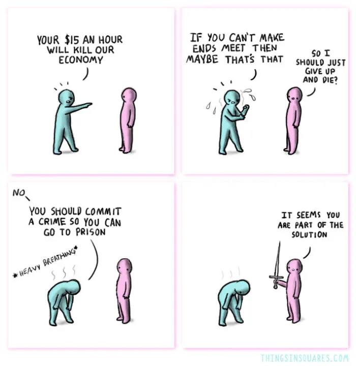 Dark Humor Comics With Unexpected Twists By Things In Squares (New Pics)