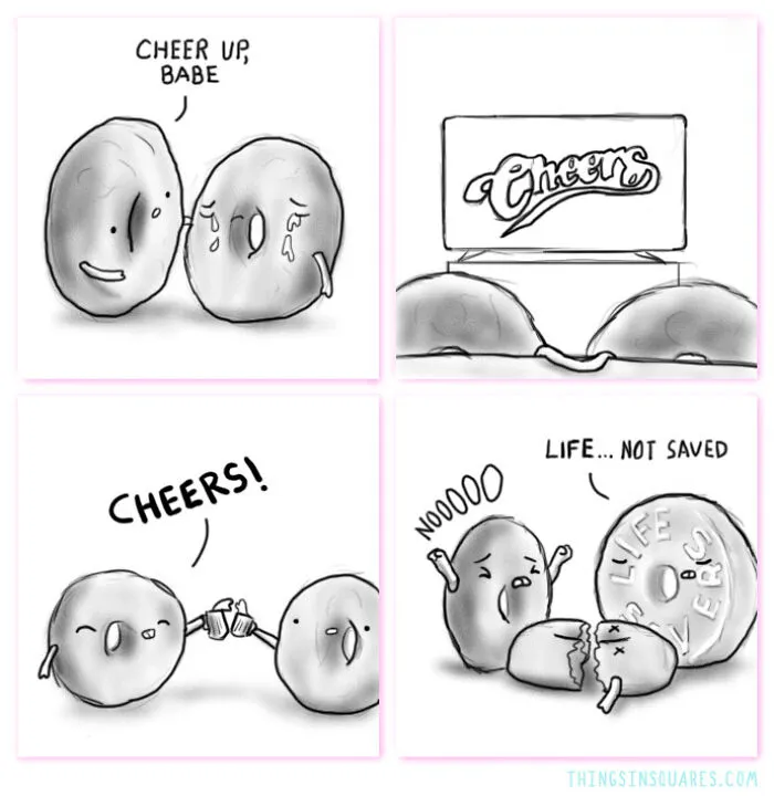 Dark Humor Comics With Unexpected Twists By Things In Squares (New Pics)