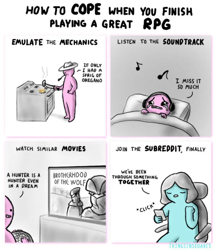 Dark Humor Comics With Unexpected Twists By Things In Squares (New Pics)