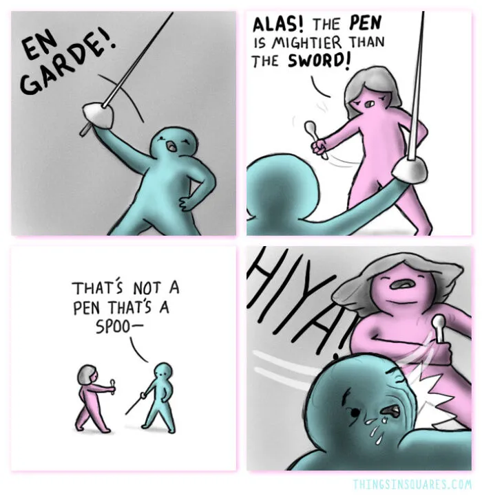 Dark Humor Comics With Unexpected Twists By Things In Squares (New Pics)