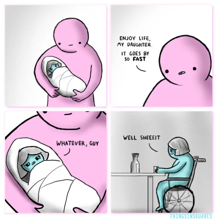 Dark Humor Comics With Unexpected Twists By Things In Squares (New Pics)