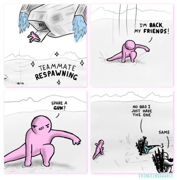 Dark Humor Comics With Unexpected Twists By Things In Squares (New Pics)