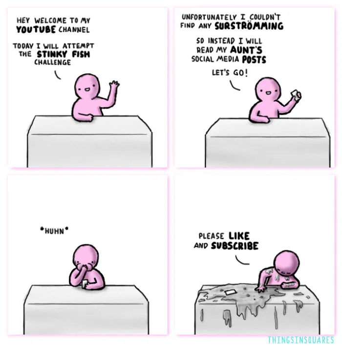 Dark Humor Comics With Unexpected Twists By Things In Squares (New Pics)