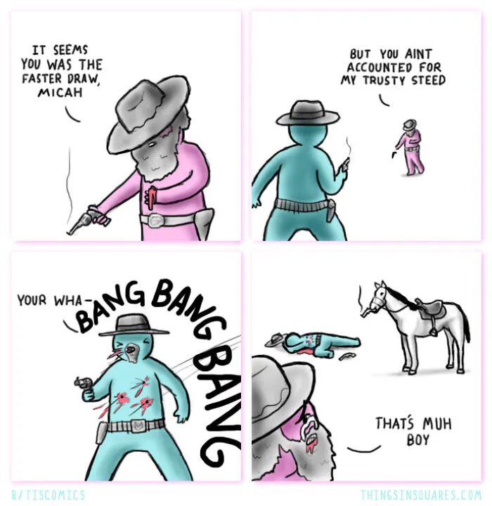 Dark Humor Comics With Unexpected Twists By Things In Squares (New Pics)