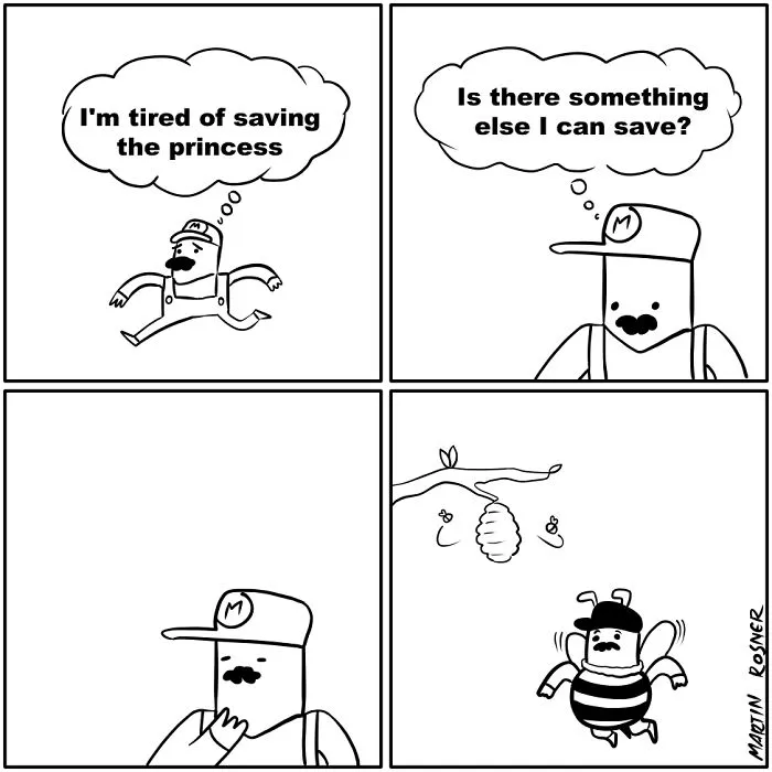 30 New Funny Comics With Unexpected Endings By This Artist