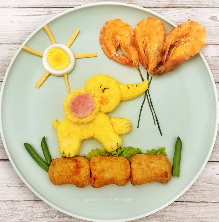 I Turn My Son's Meals Into Pop-Culture Characters, Animals, And Other Things (69 Pics)