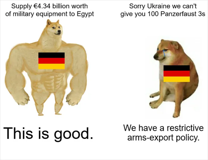 30 Memes And Reactions Mocking Germany’s Insufficient Response To Russia’s Invasion Of Ukraine